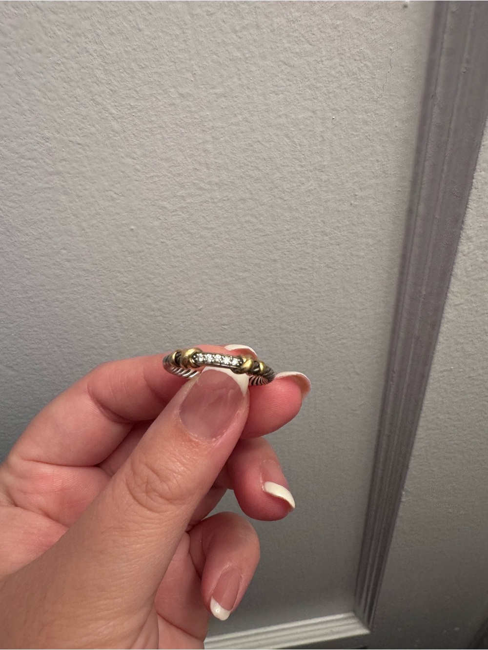 David Yurman Petite Helena Ring (Size 7.5) - Picture 2 of 4
